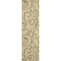 Nourison Riviera Area Rug Collection Light Gold 2 ft 3 in. x 8 ft Runner 99446418357